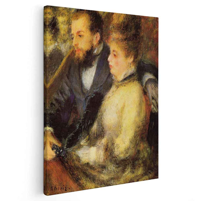 In the Loge (1874) by Pierre-Auguste Renoir