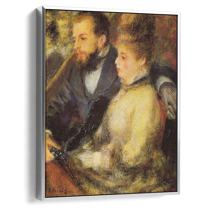 In the Loge (1874) by Pierre-Auguste Renoir