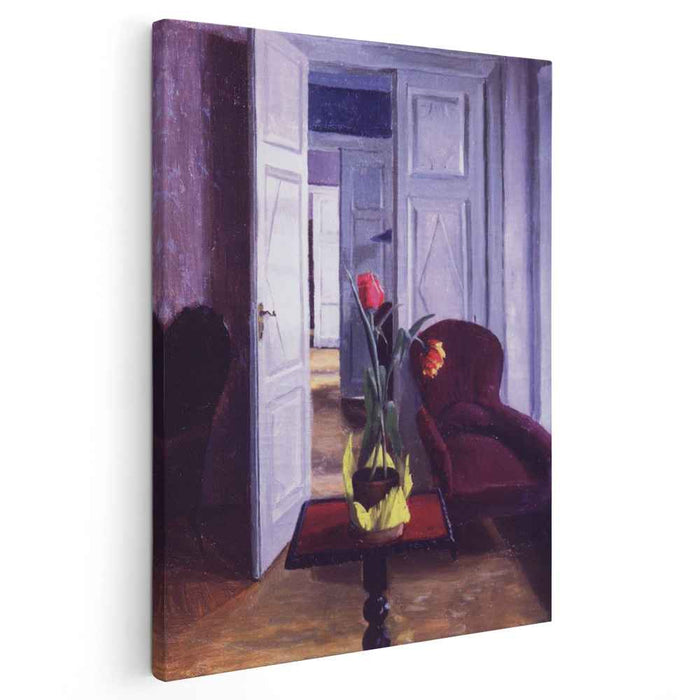 In the Manor Vysokovo (Kostroma) (1901) by Boris Kustodiev