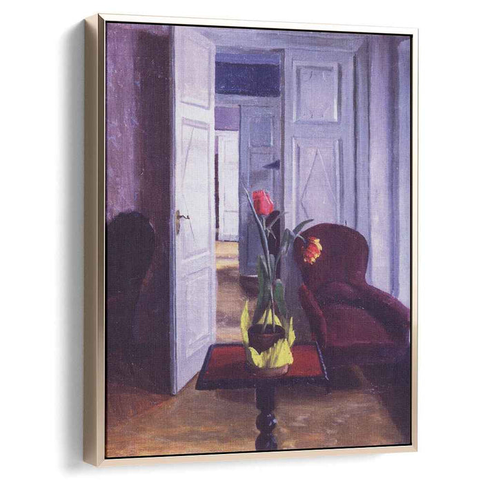 In the Manor Vysokovo (Kostroma) (1901) by Boris Kustodiev