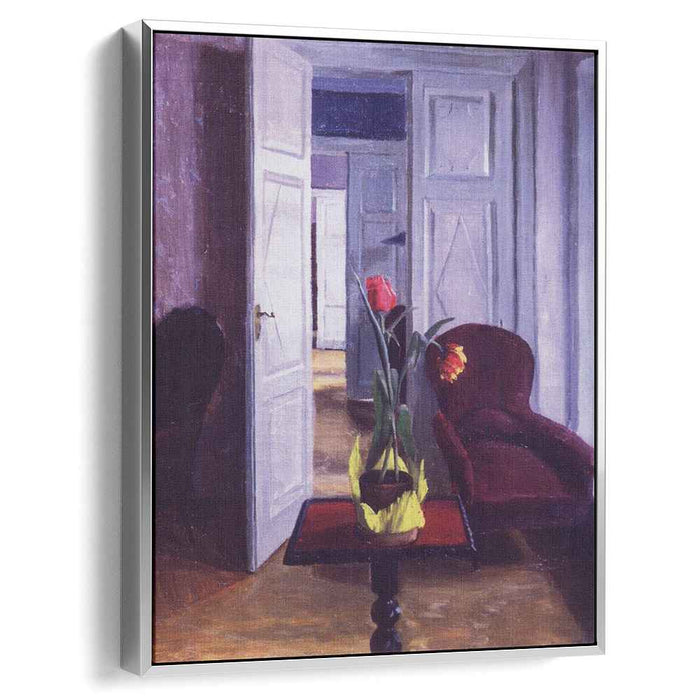 In the Manor Vysokovo (Kostroma) (1901) by Boris Kustodiev