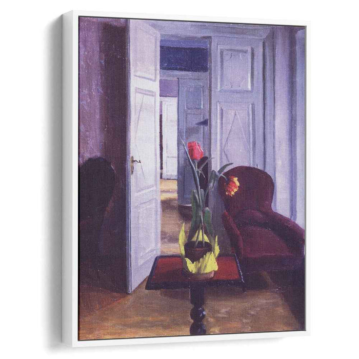 In the Manor Vysokovo (Kostroma) (1901) by Boris Kustodiev