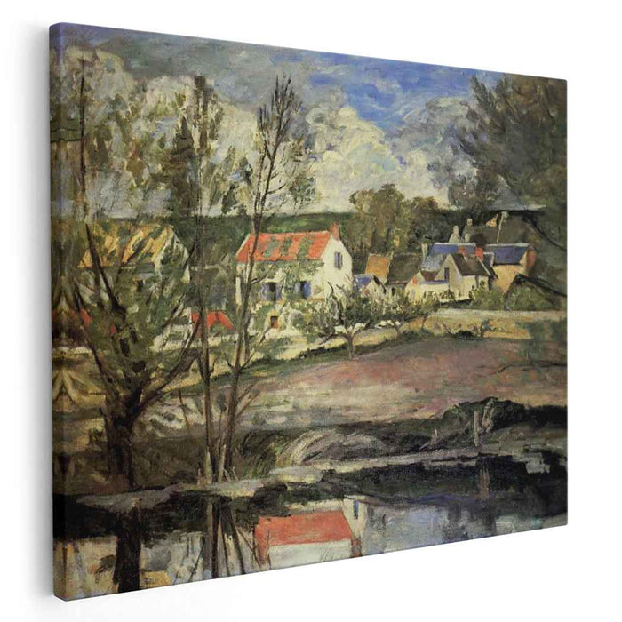 In the Oise Valley (1874) by Paul Cezanne