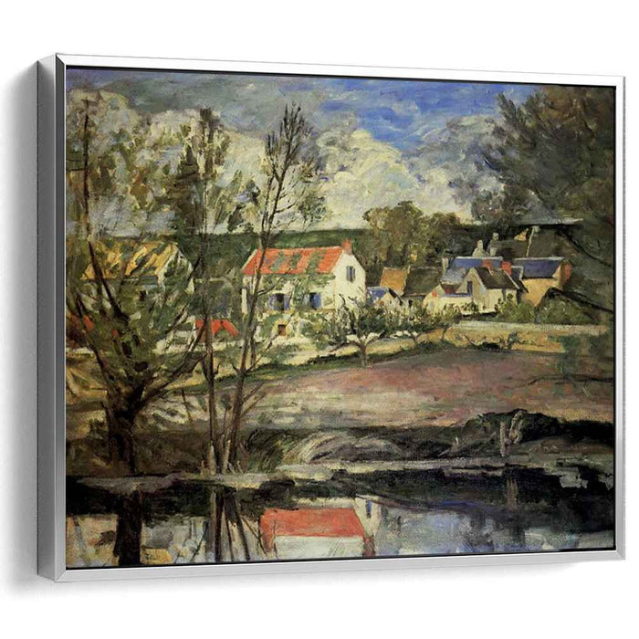 In the Oise Valley (1874) by Paul Cezanne