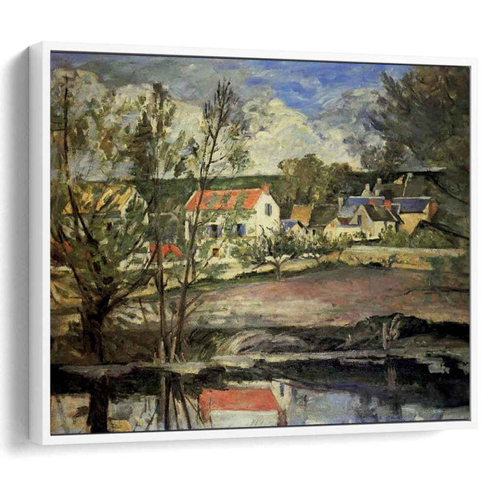 In the Oise Valley (1874) by Paul Cezanne