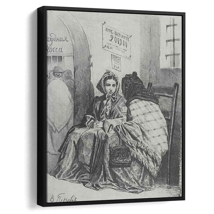 In the pawnshop (1867) by Vasily Perov