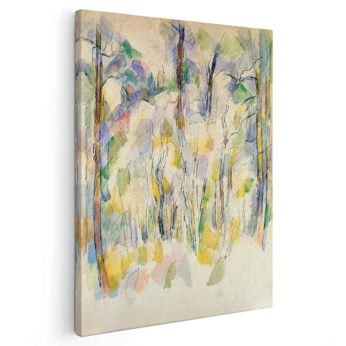 In the Woods (1859) by Camille Pissarro