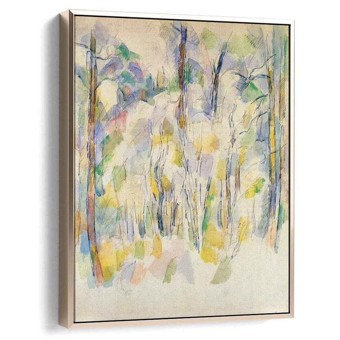 In the Woods (1859) by Camille Pissarro