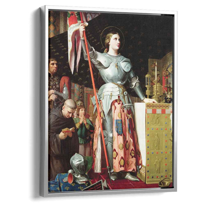 Joan of Arc at the Coronation of Charles VII in the Cathedral of Reims (1854) by Jean Auguste Dominique Ingres