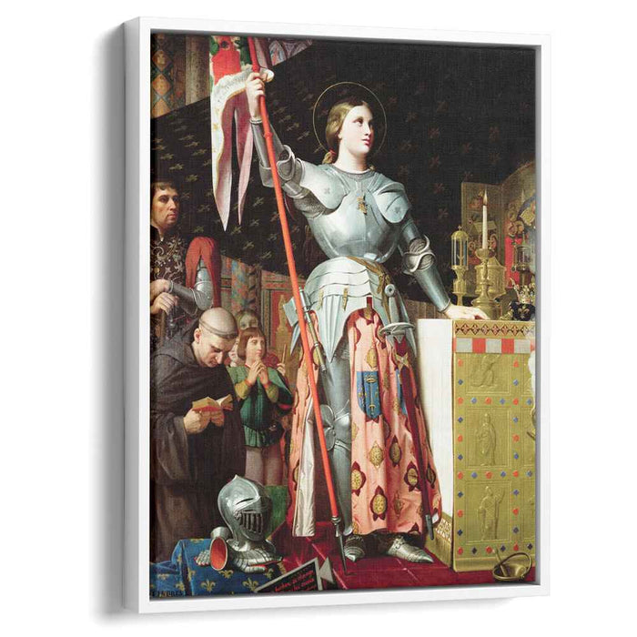 Joan of Arc at the Coronation of Charles VII in the Cathedral of Reims (1854) by Jean Auguste Dominique Ingres