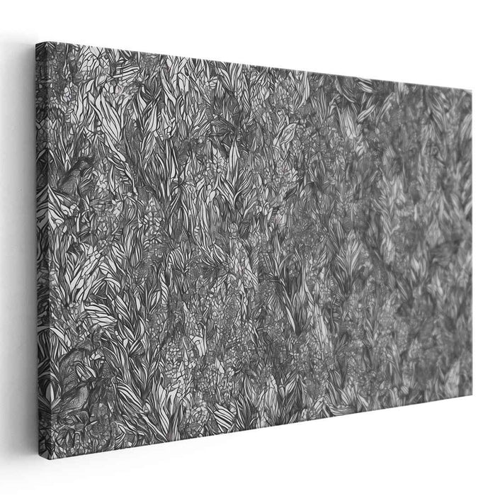 Ink Drawing Birds of Paradise #114