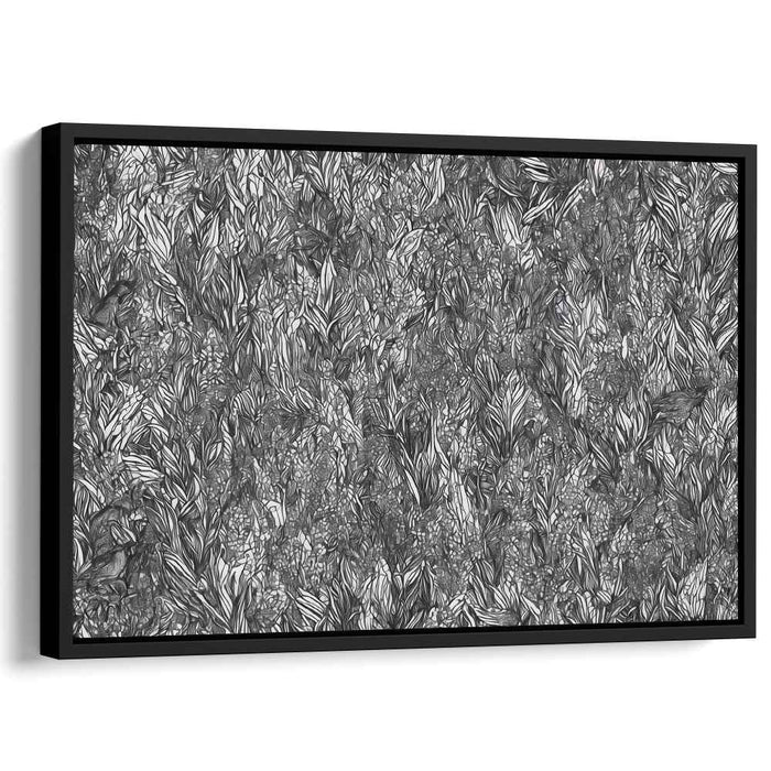 Ink Drawing Birds of Paradise #114