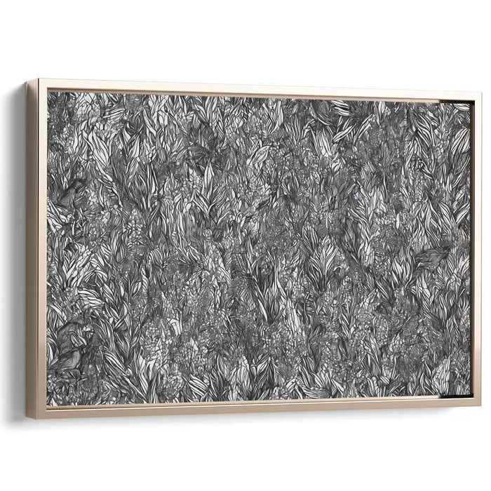 Ink Drawing Birds of Paradise #114