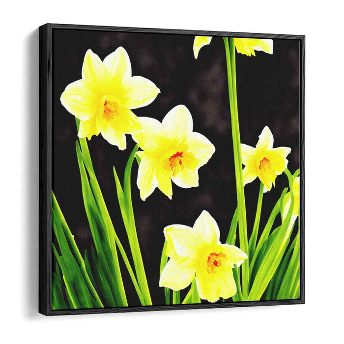 Ink Drawing Daffodils #008