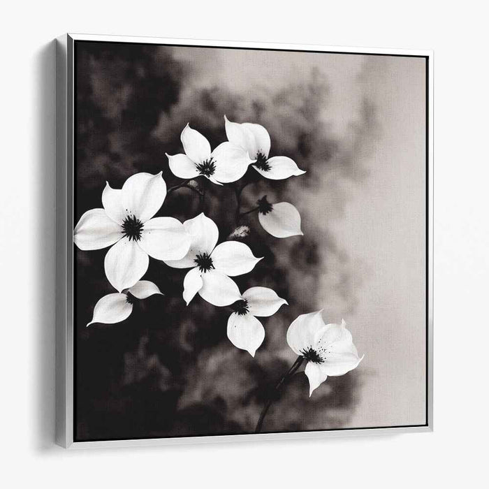 Eternal Blossom Melody: Timeless Floral Symphony Canvas Art