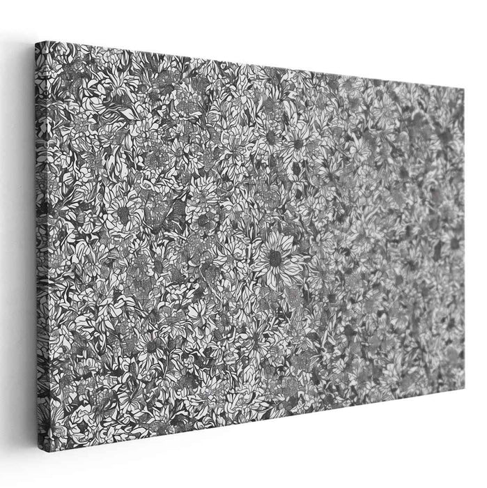 Ink Drawing Wild Flowers #105