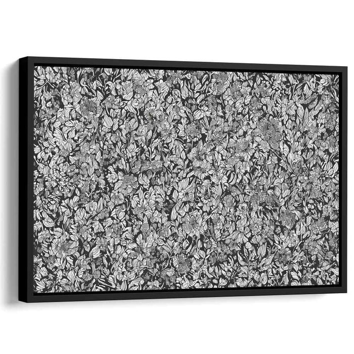 Ink Drawing Wild Flowers #106