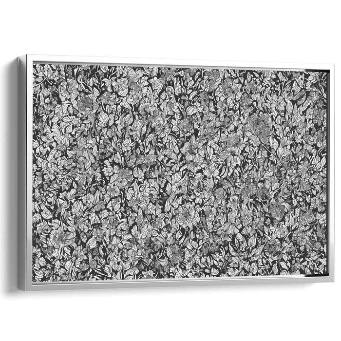 Ink Drawing Wild Flowers #106