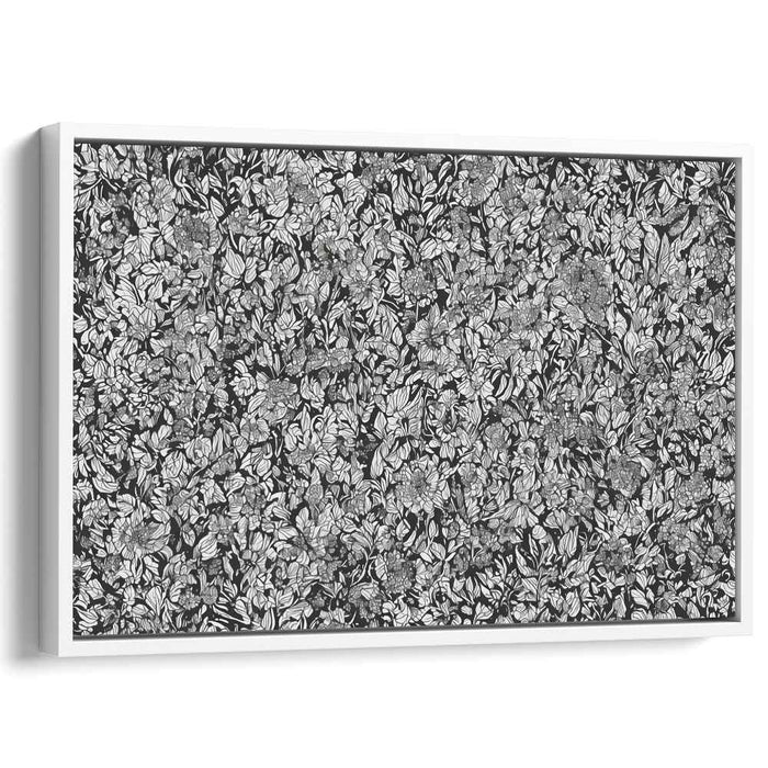 Ink Drawing Wild Flowers #106