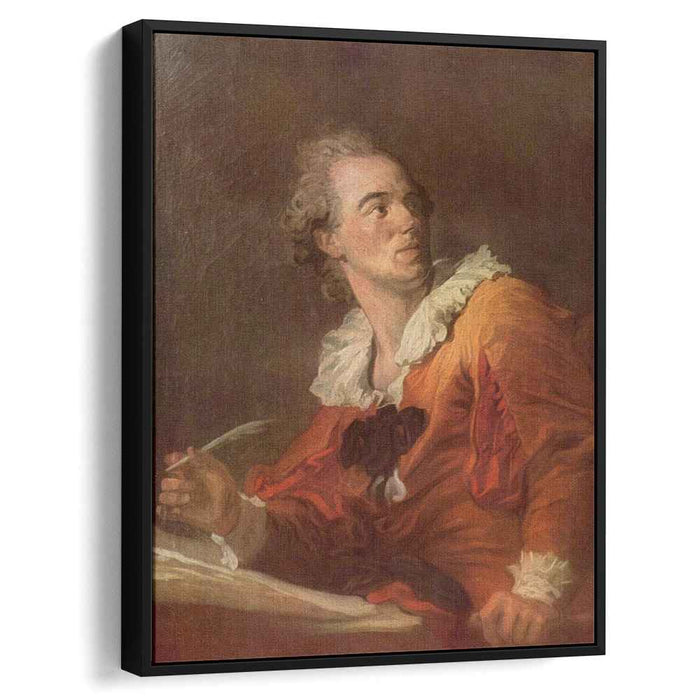 Inspiration (1769) by Jean-Honore Fragonard