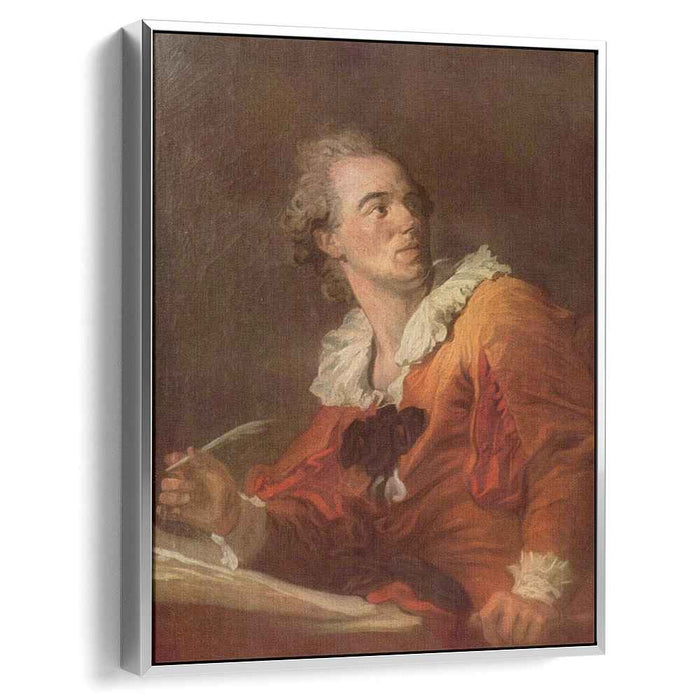 Inspiration (1769) by Jean-Honore Fragonard