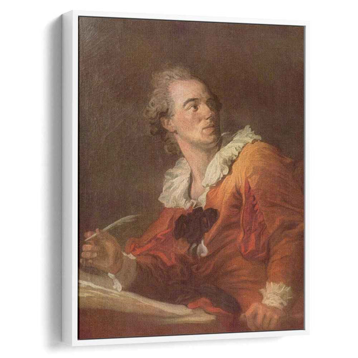 Inspiration (1769) by Jean-Honore Fragonard