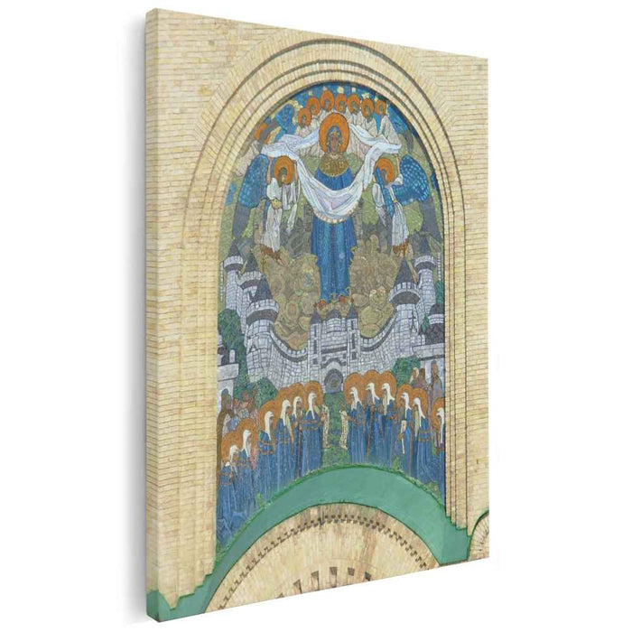 Intercession of the Theotokos (1903) by Nicholas Roerich