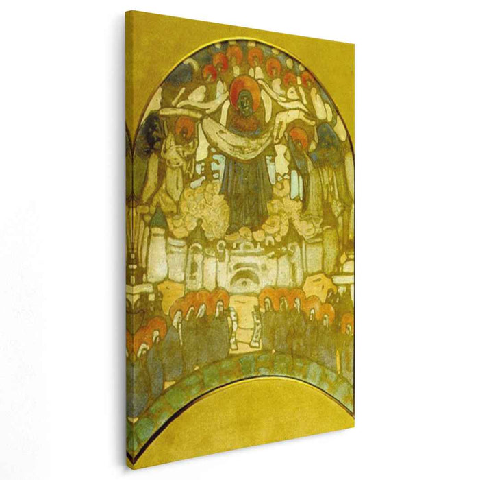 Intercession of the Theotokos (1906) by Nicholas Roerich