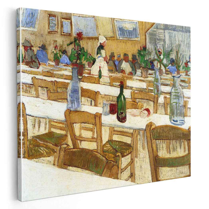 Interior of a Restaurant (1887) by Vincent van Gogh