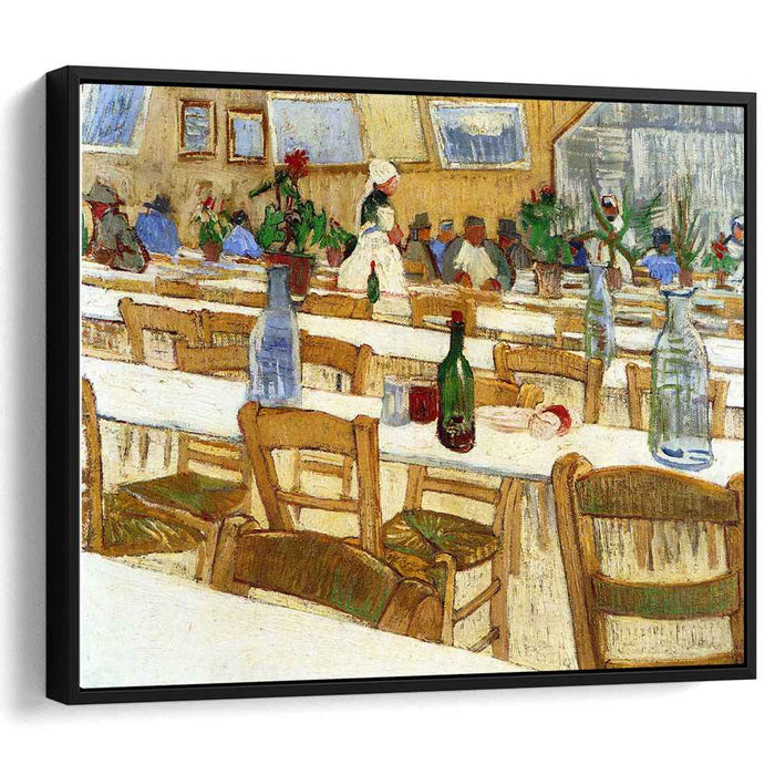Interior of a Restaurant (1887) by Vincent van Gogh