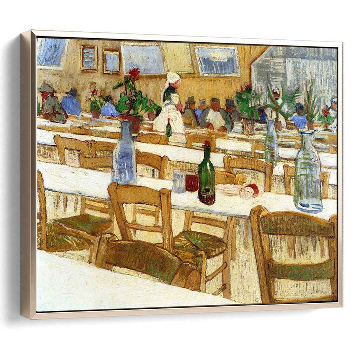 Interior of a Restaurant (1887) by Vincent van Gogh