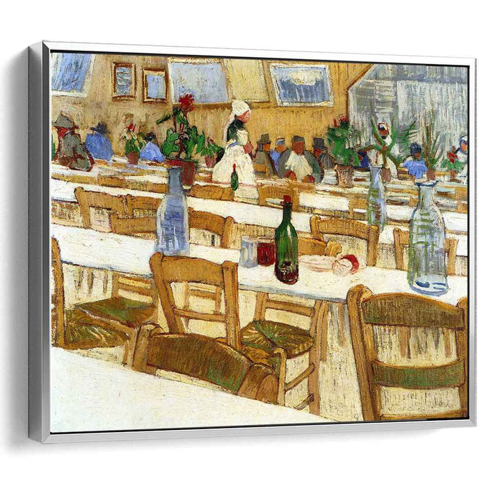 Interior of a Restaurant (1887) by Vincent van Gogh