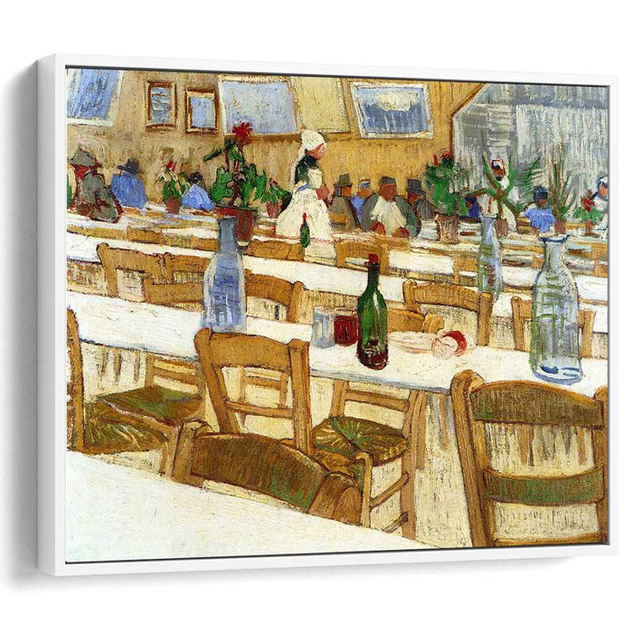 Interior of a Restaurant (1887) by Vincent van Gogh