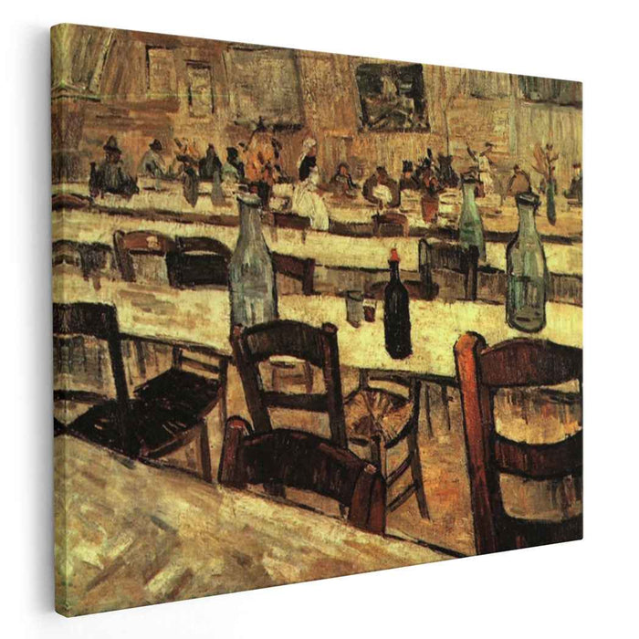 Interior of a Restaurant in Arles (1888) by Vincent van Gogh