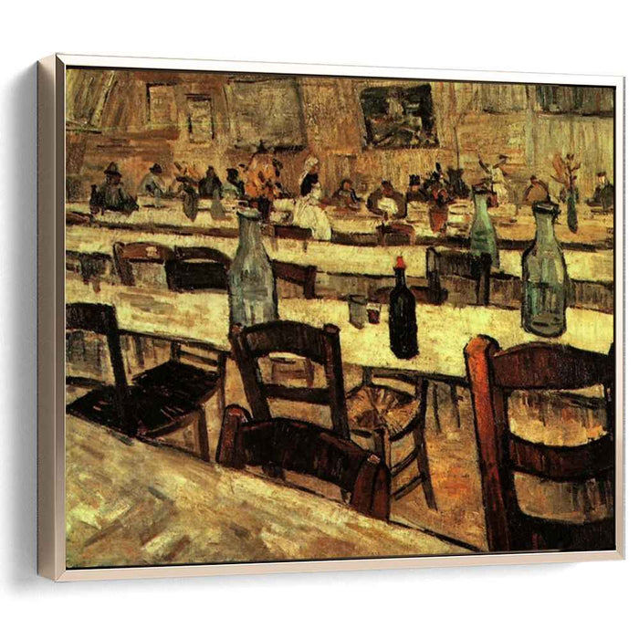 Interior of a Restaurant in Arles (1888) by Vincent van Gogh