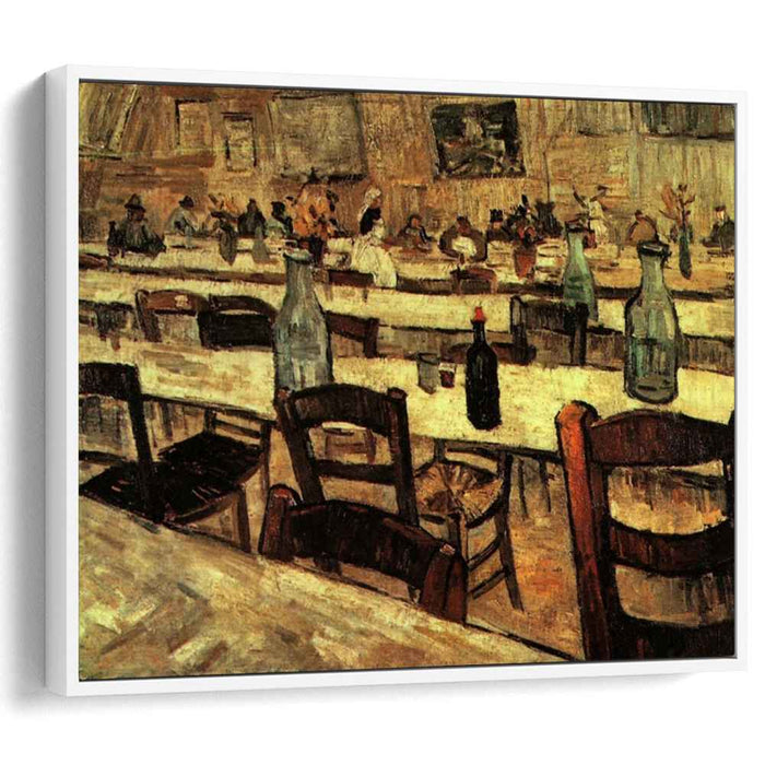 Interior of a Restaurant in Arles (1888) by Vincent van Gogh