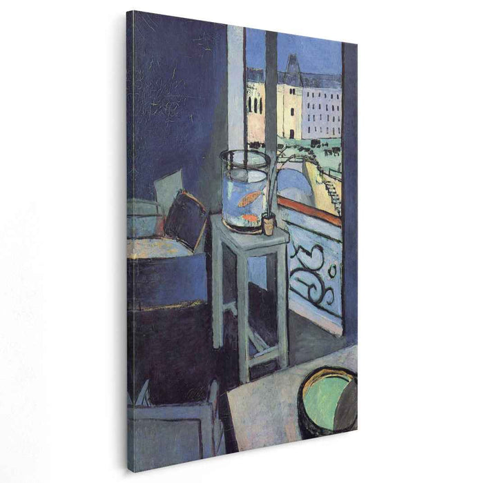 Interior with a Bowl with Red Fish (1914) by Henri Matisse