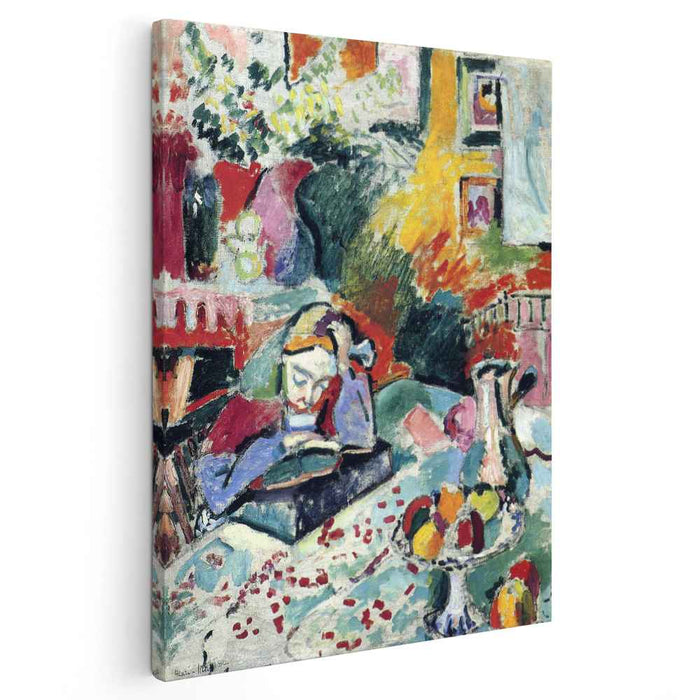 Interior with a Girl Reading (1905) by Henri Matisse