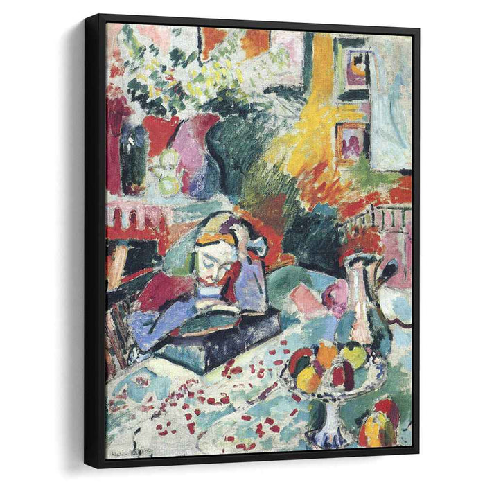 Interior with a Girl Reading (1905) by Henri Matisse