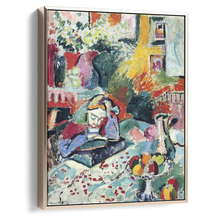 Interior with a Girl Reading (1905) by Henri Matisse