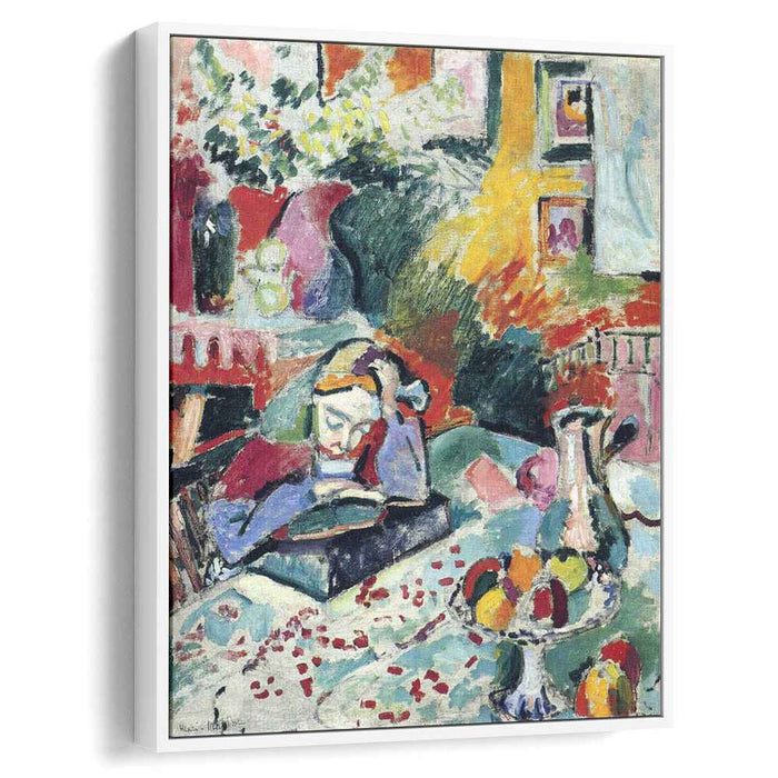 Interior with a Girl Reading (1905) by Henri Matisse