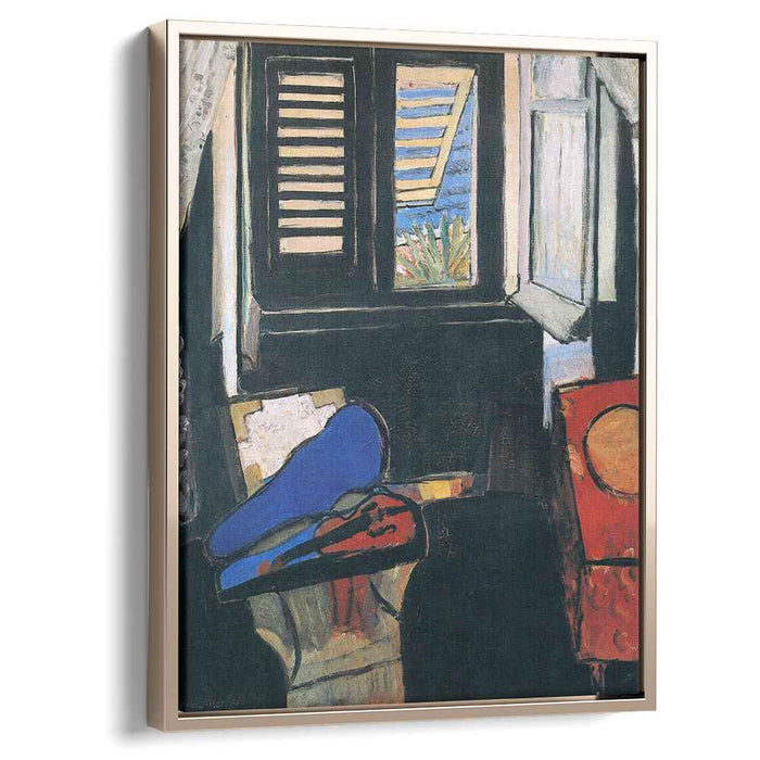 Interior with a Violin (1918) by Henri Matisse