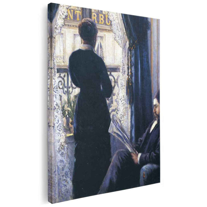 Interior, Woman at the Window by Gustave Caillebotte