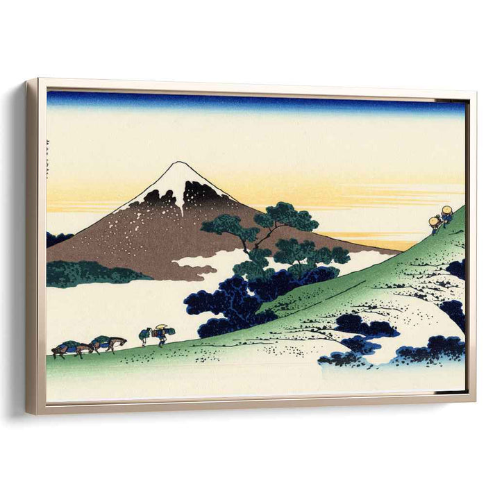 Inume pass in the Kai province by Katsushika Hokusai