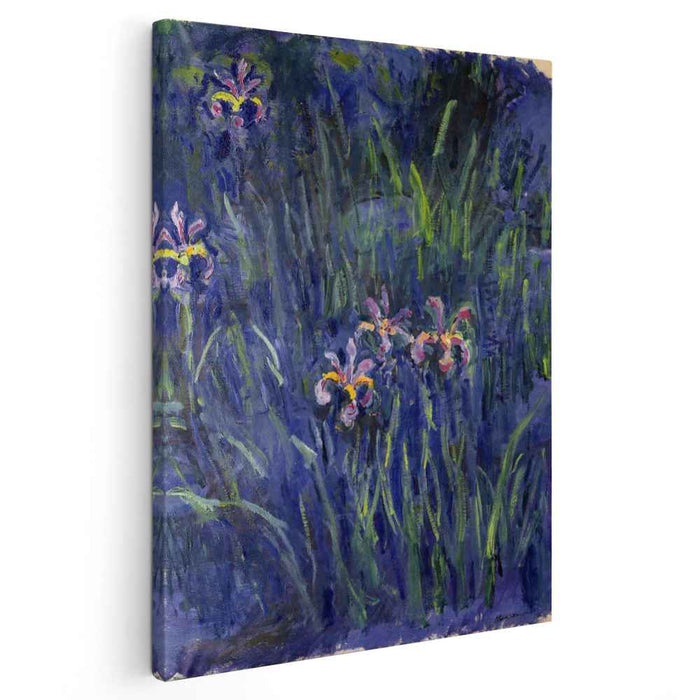 Irises 2 (1917) by Claude Monet
