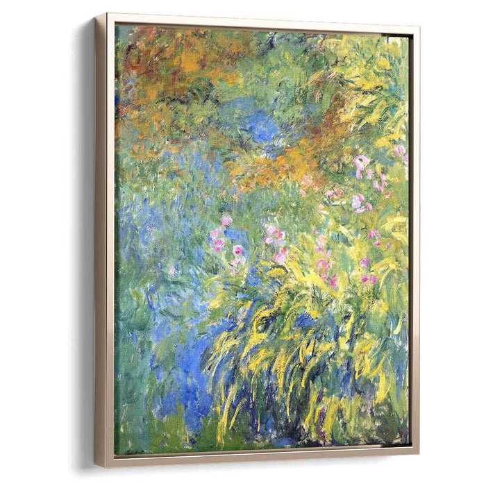Irises 3 (1917) by Claude Monet