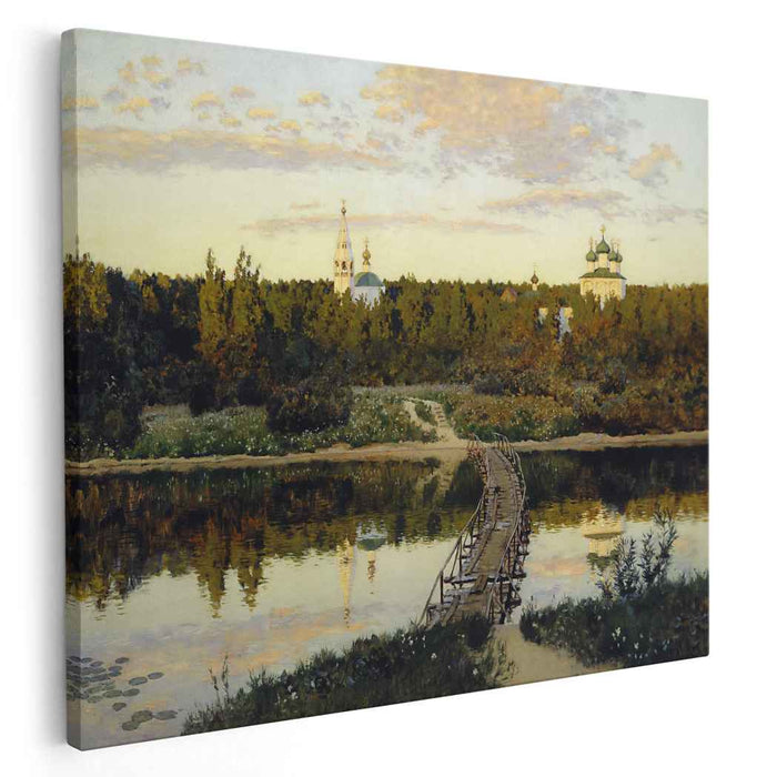 Quiet cloister (1890) by Isaac Levitan