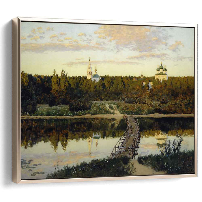 Quiet cloister (1890) by Isaac Levitan