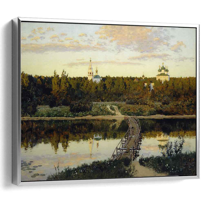 Quiet cloister (1890) by Isaac Levitan