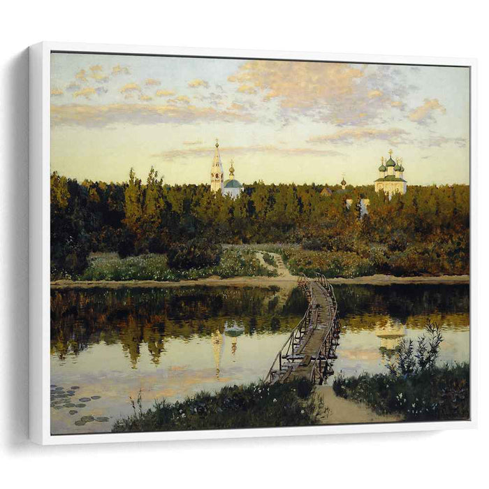 Quiet cloister (1890) by Isaac Levitan